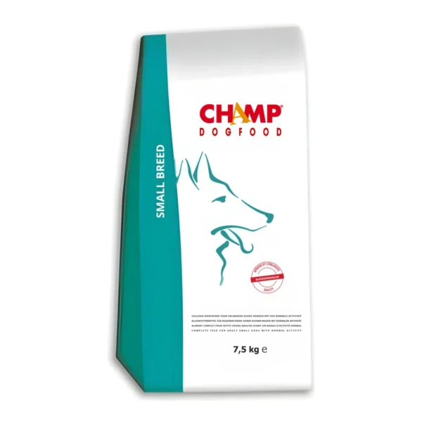 Champ Premium Small Breed hondenvoer voor kleine rassen, zak 7,5 kg