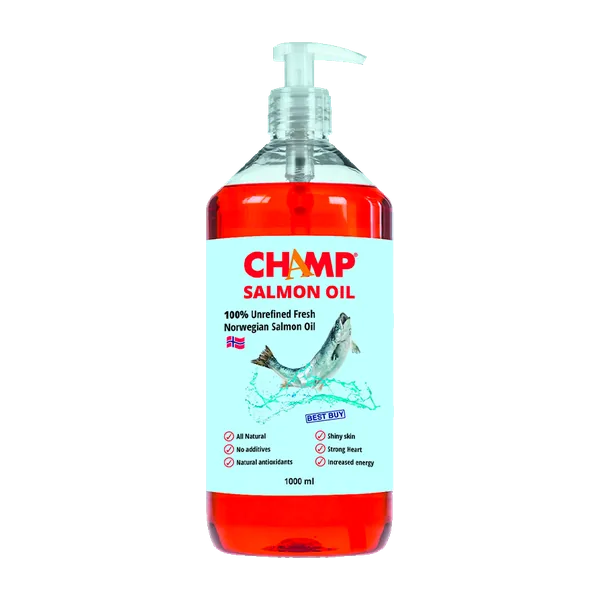Fles Champ Salmon Oil zalmolie